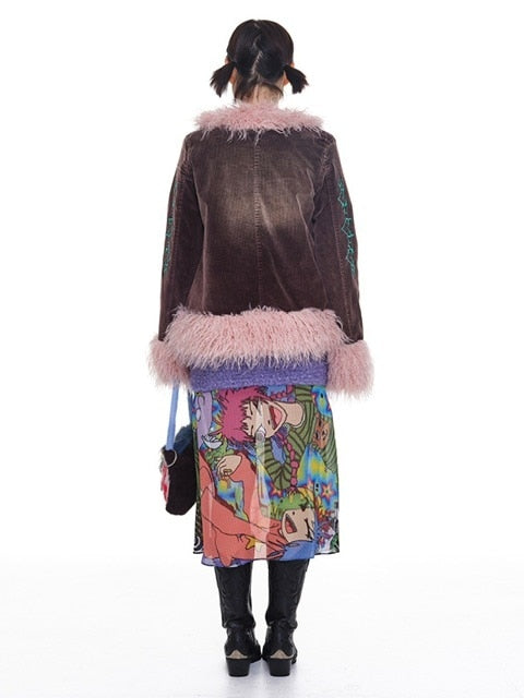 【YOUTHBATH】Fluffy washed jacket