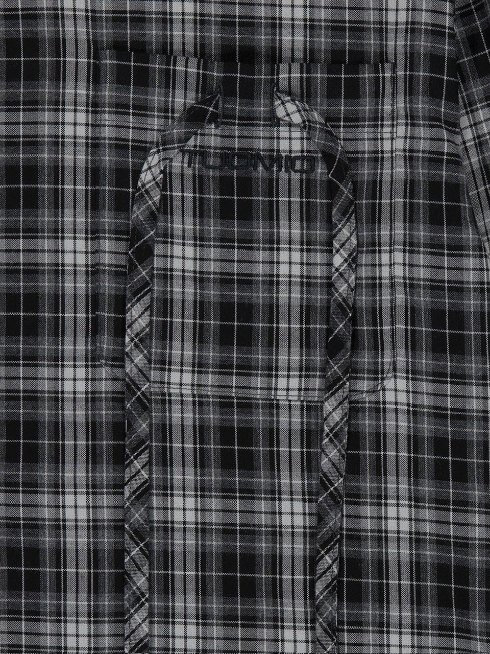 【TUOMIO】STRAPPY CHECK SHIRT