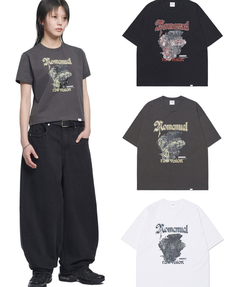 【NOMANUAL】NM ENGINE T-SHIRT