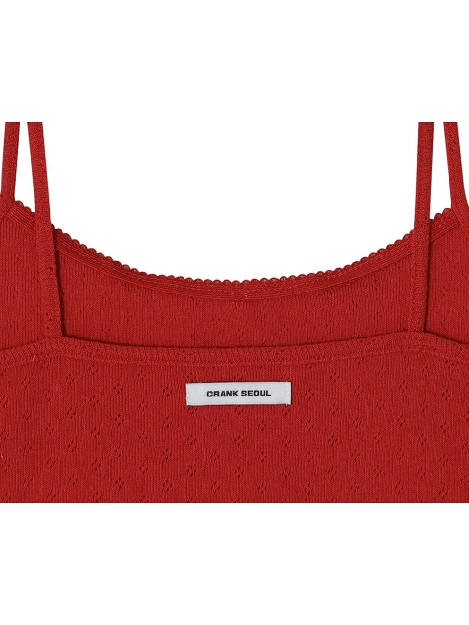 【CRANK】LACE EYELET SLEEVELESS