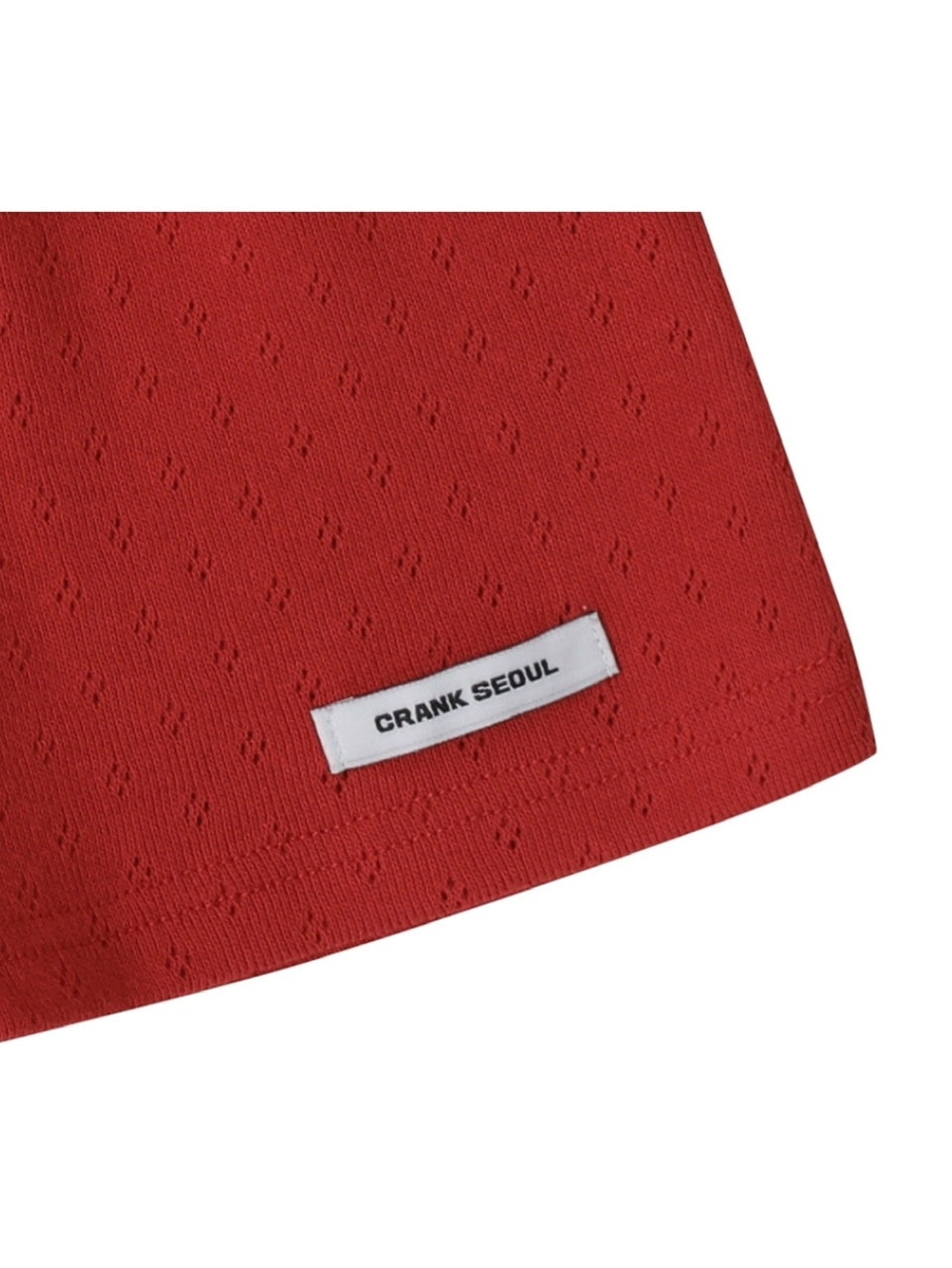 【CRANK】HEART BUTTON EYELET SHORTS