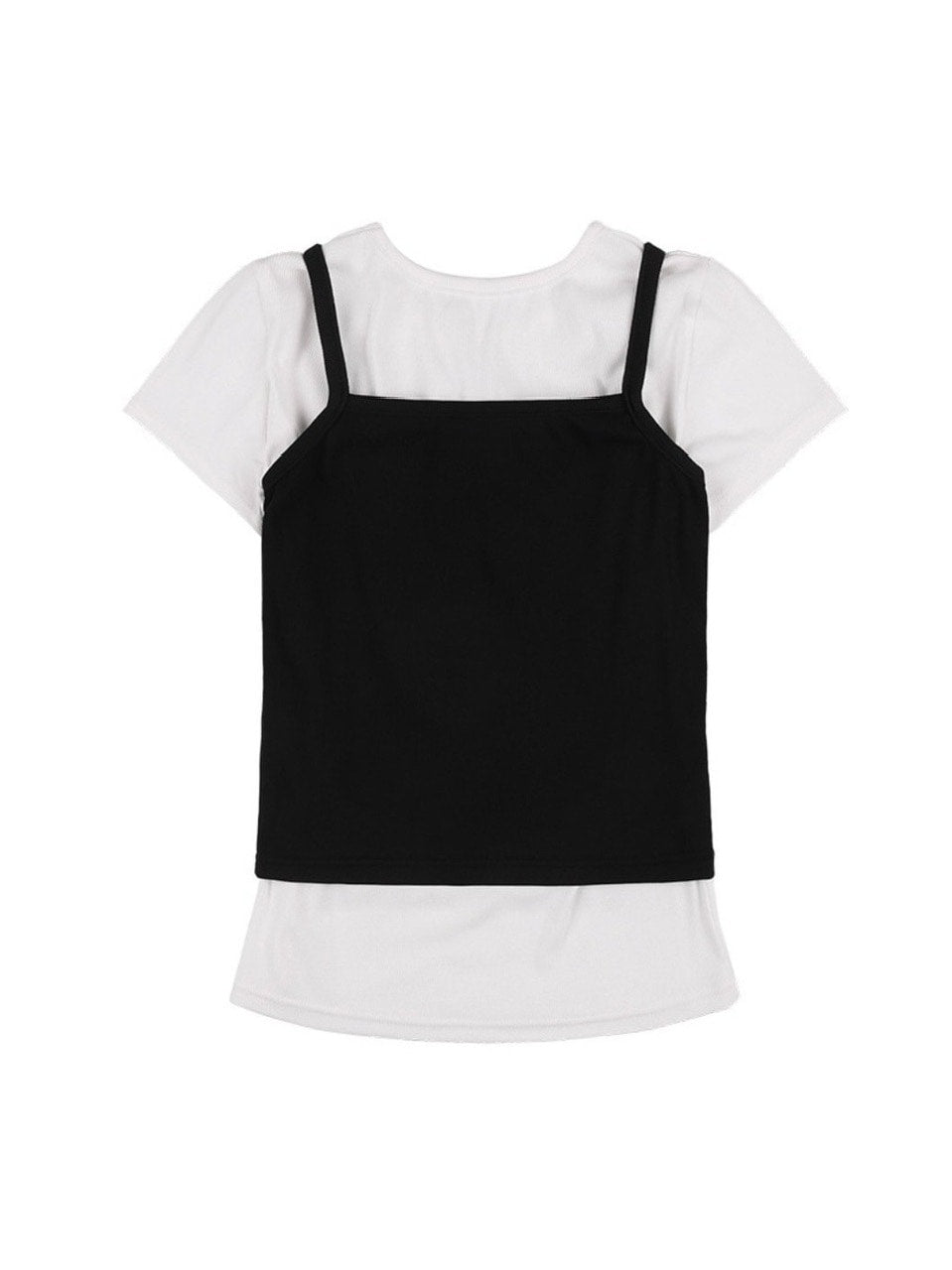 【FANCY CLUB】3-WAY LETTERING CORSAGE TEE