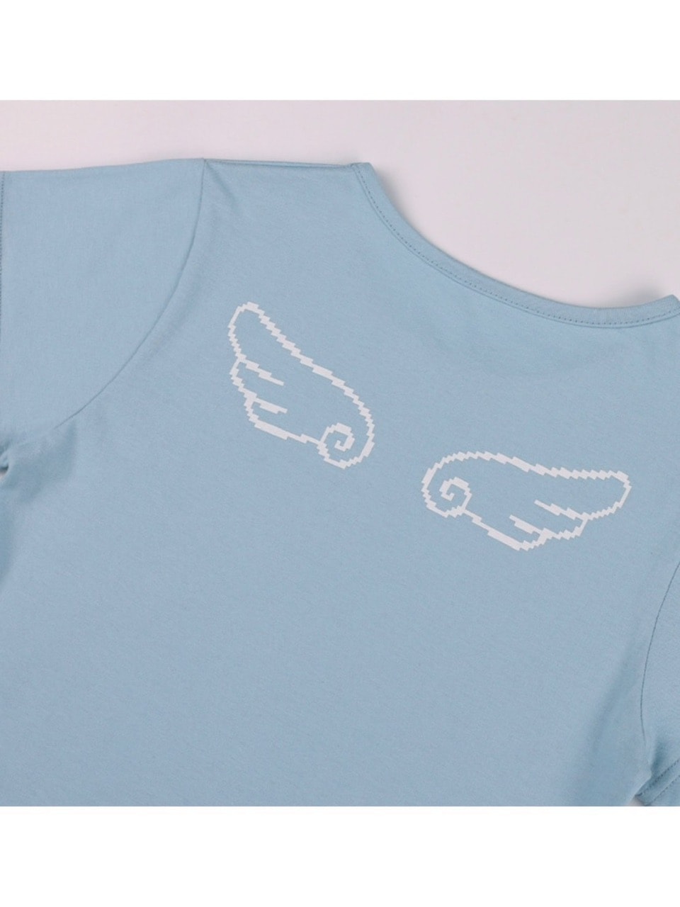 【FANCY CLUB】ANGEL MARK CROP TEE / 【ファンシークラブ】クロップロゴ半袖Tシャツ