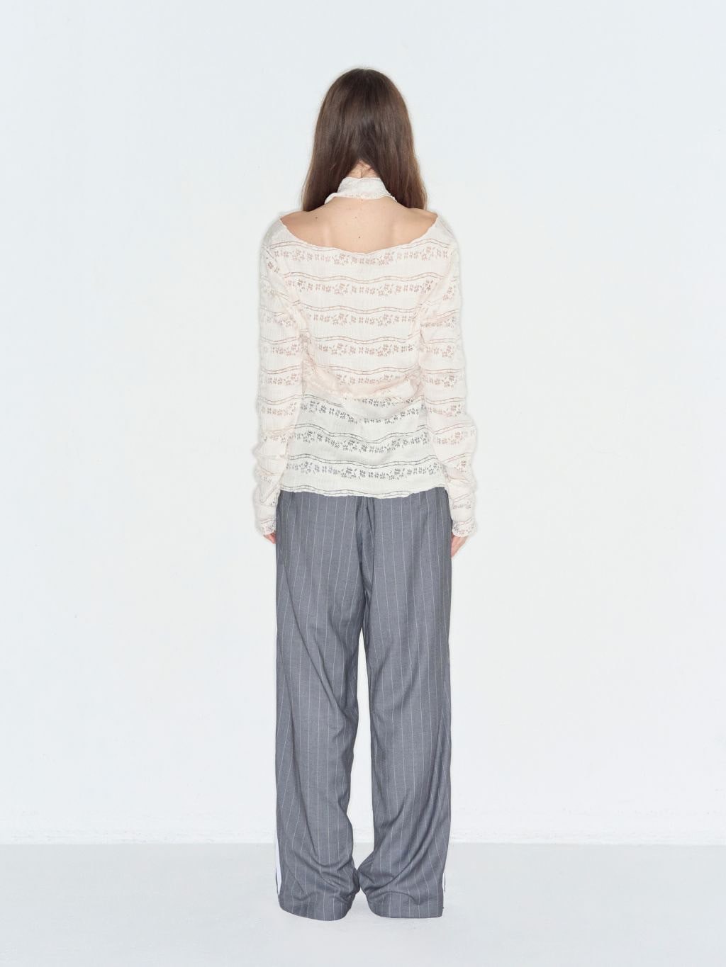 【ROCK CAKE】Pattern Punching Long sleeve