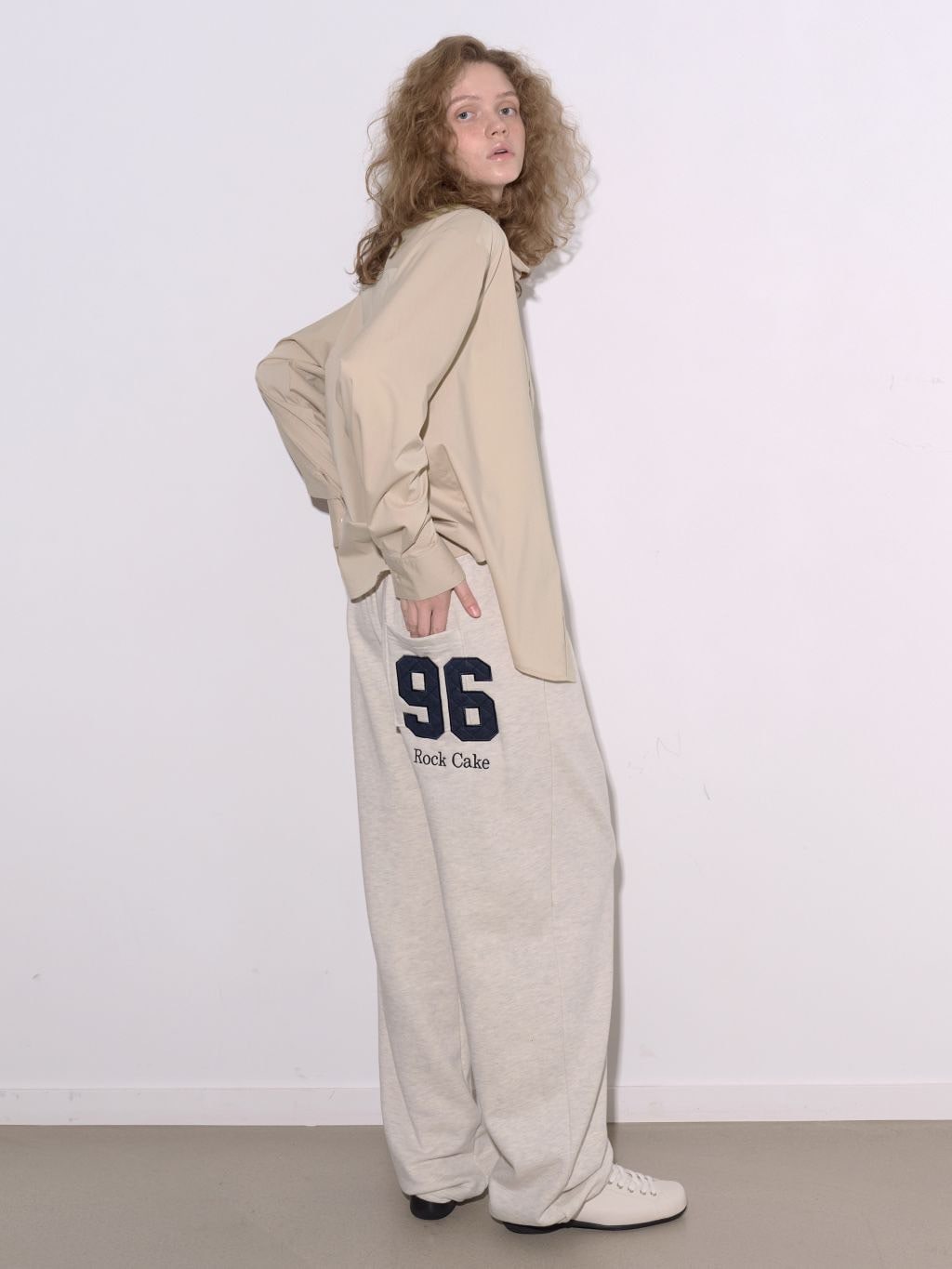 【ROCK CAKE】96 Applique 2way Jogger