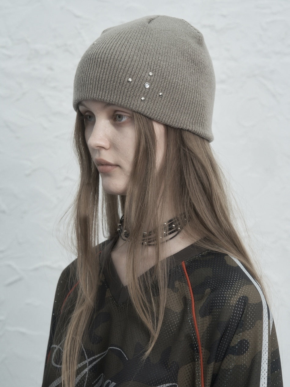 【SETUP‐EXE】STUDDED BEANIE