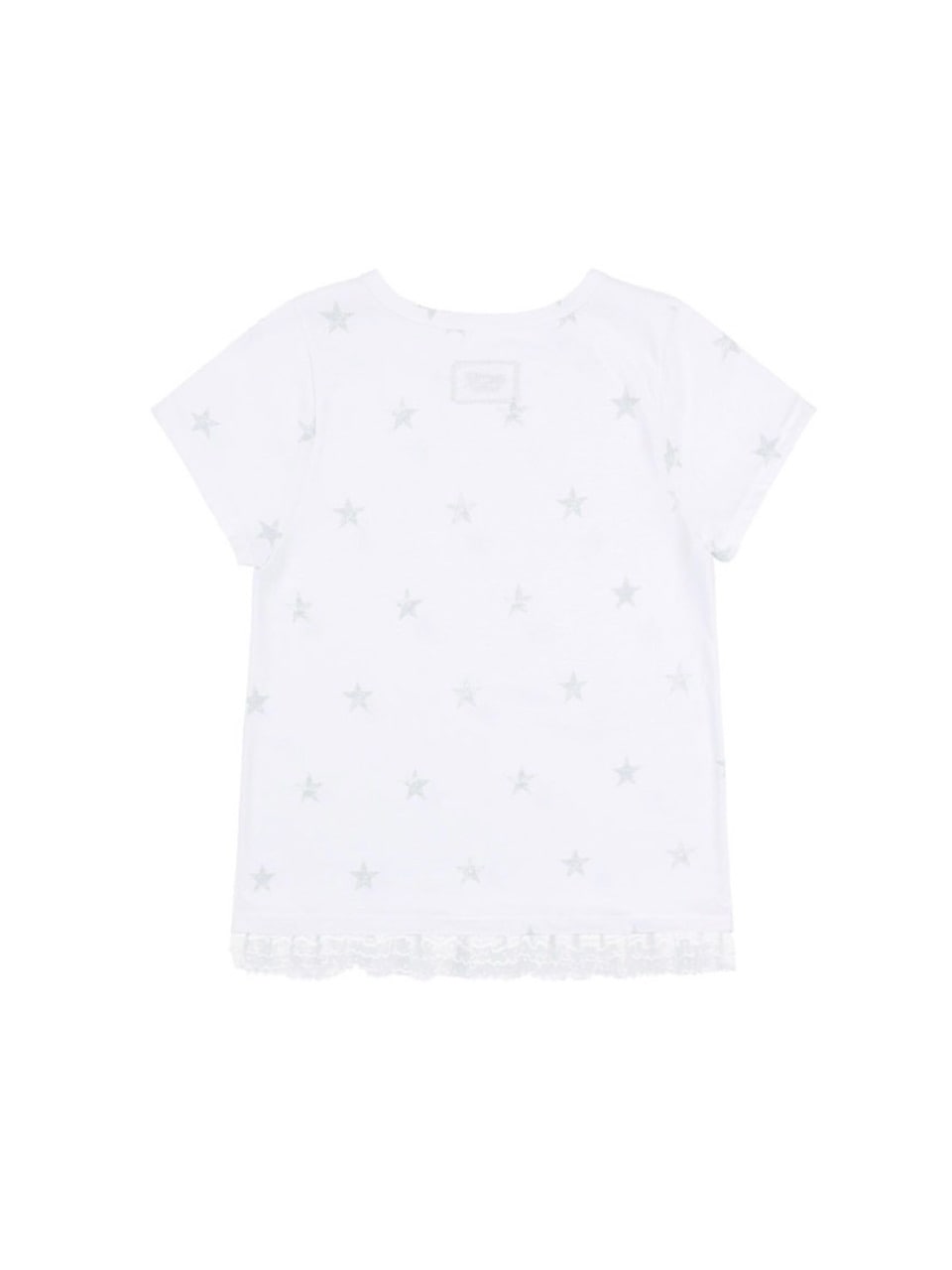 【FANCY CLUB】Lace Star Layered Tee / 【ファンシークラブ】レーススターレイヤード半袖Tシャツ
