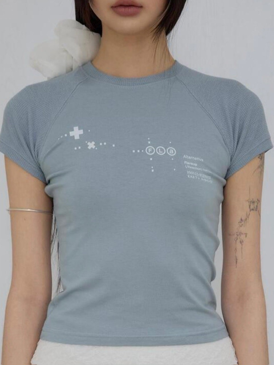 【FLAREUP】Muta Waffle Raglan T-Shirt