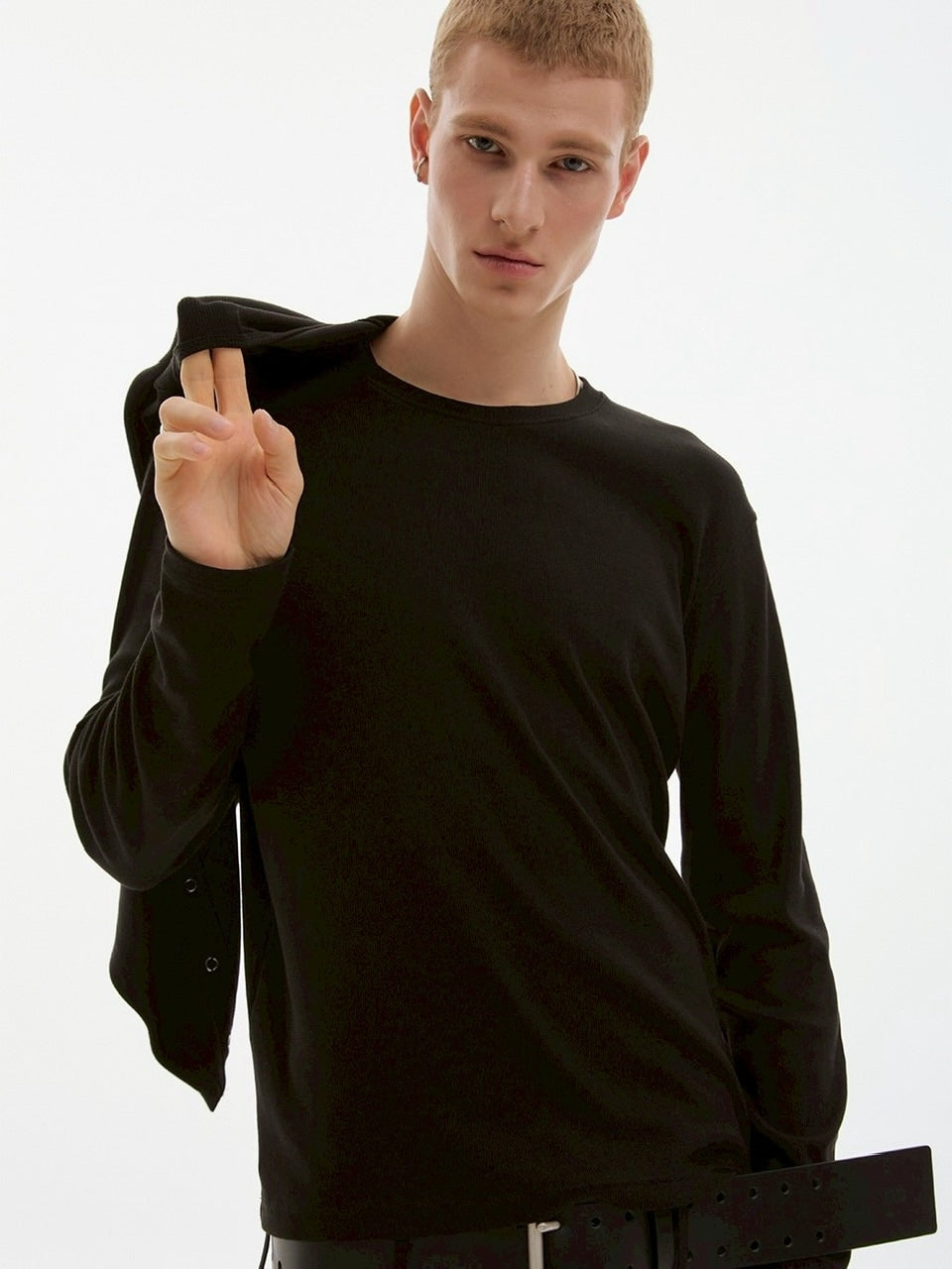 【ESC STUDIO】soft double t-shirt/ 【イーエスシーステュディオ】ソフトダブル長袖Tシャツ