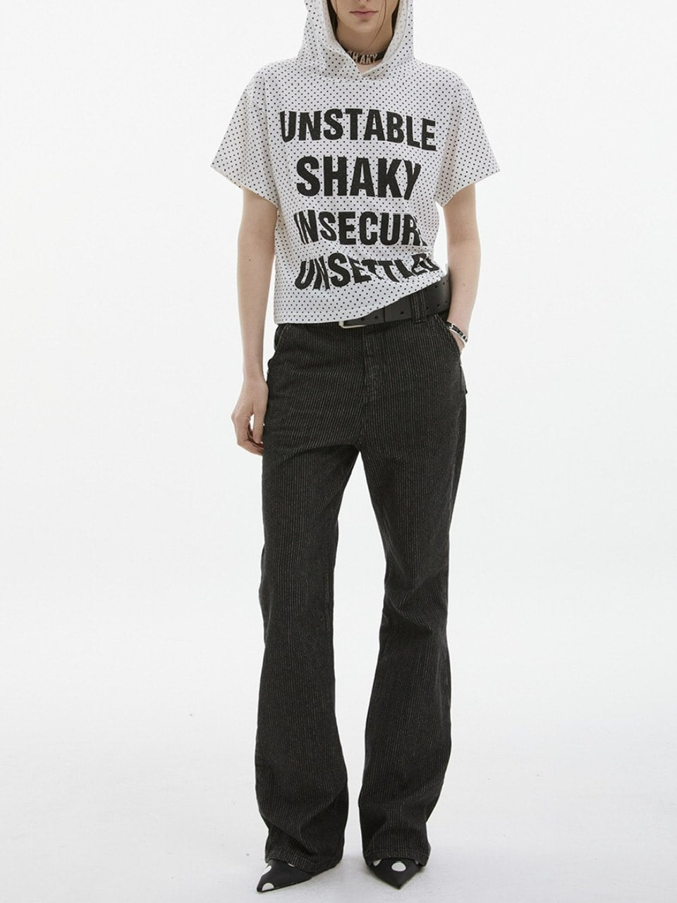 【ESC STUDIO】attractive bootcut jeans/ 【イーエスシーステュディオ】アトラクティブブーツカットデニムパンツ