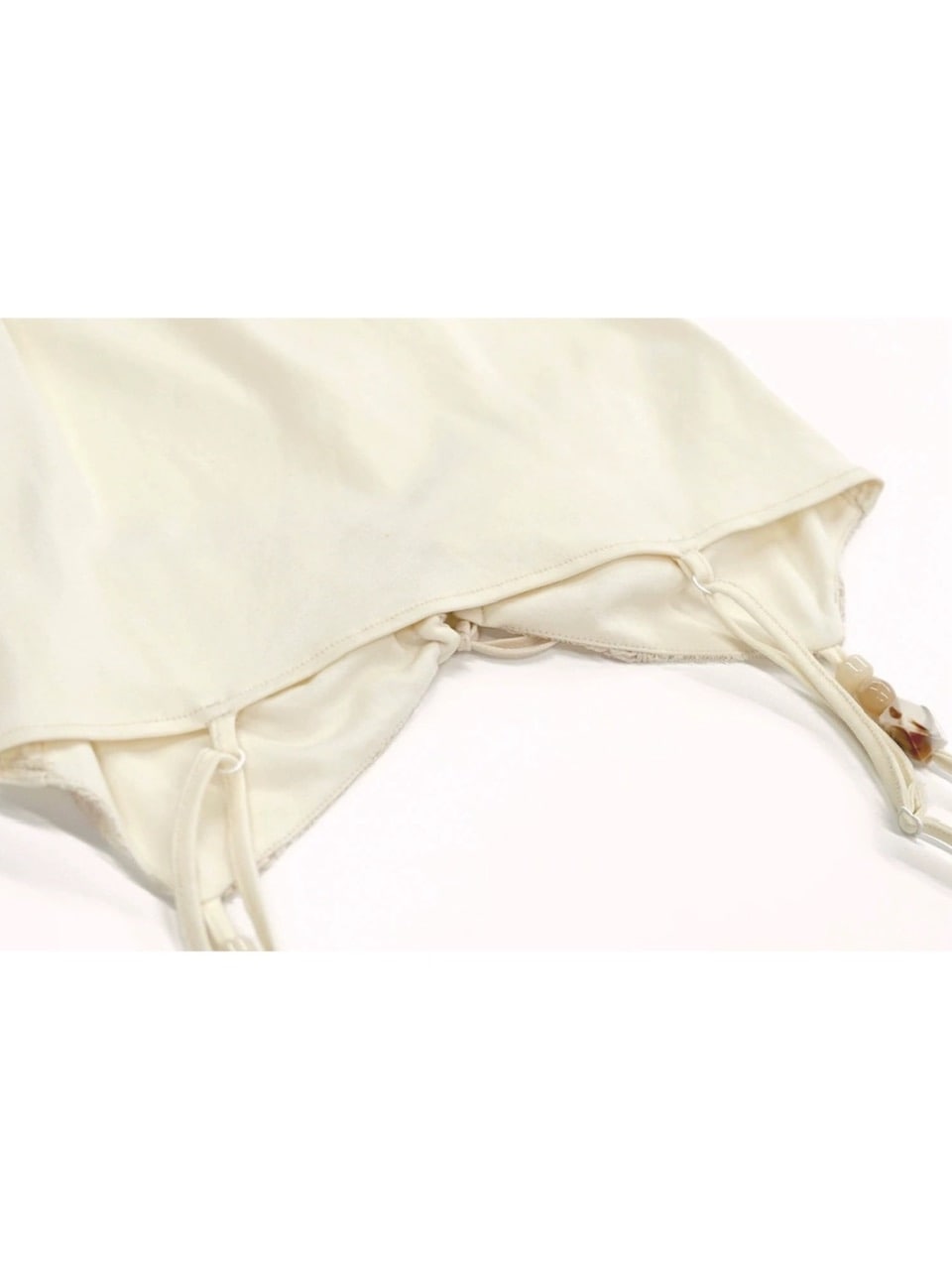 【Cest Nous】Star-Embellished Tulle dress / 【セヌー】レースフリルチュールキャミワンピース