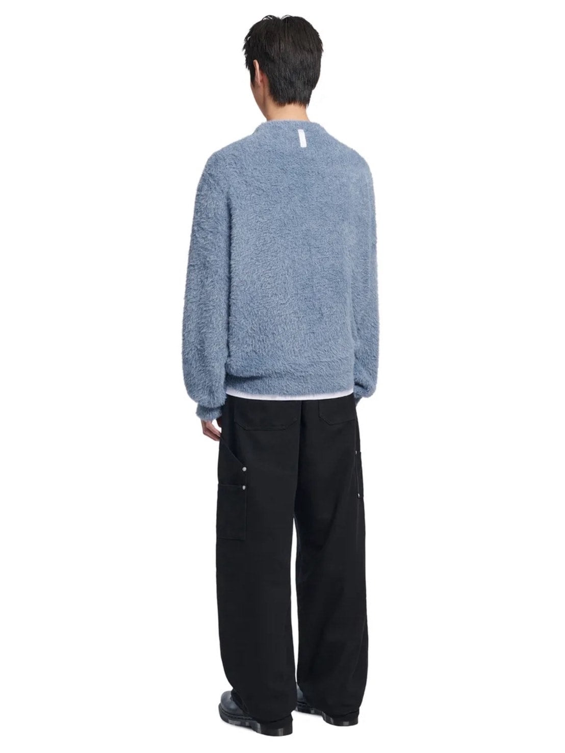 【NOMANUAL】FUZZ HAIRY KNIT