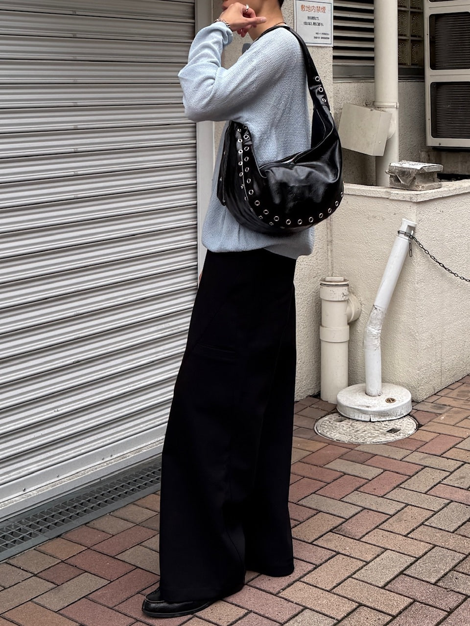 【Chikashitsu +】light touch henry neck knit / 【チカシツプラス】ライトタッチへンリーネックニット (3color)