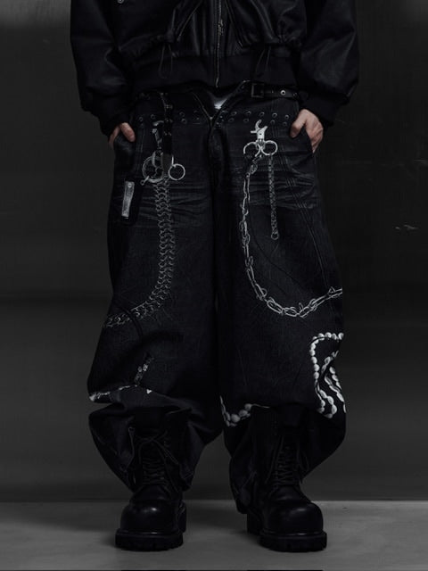 【Rosen Kreuz】3D RELIC ARCHIVE TROUSERS