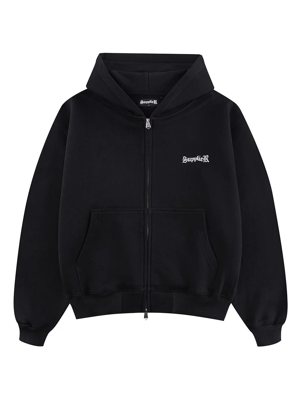 【SUPPLIER】Cross Zip Hoodie (New Silhouette) / 【サプライヤー】クロスロゴジップアップパーカー