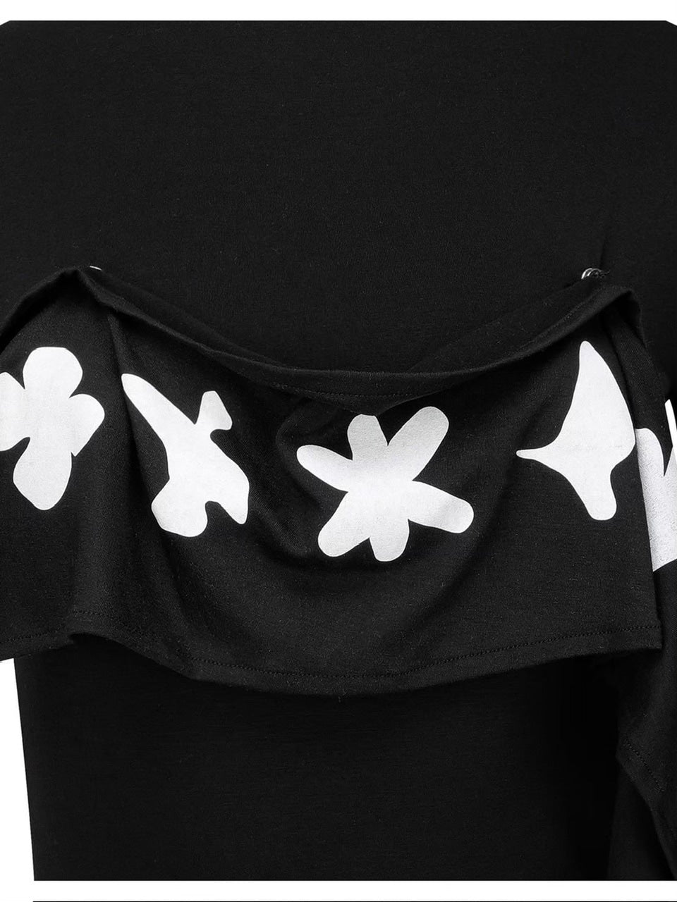 【NACHE】2-WAY PRINTED SLIM T-SHIRT