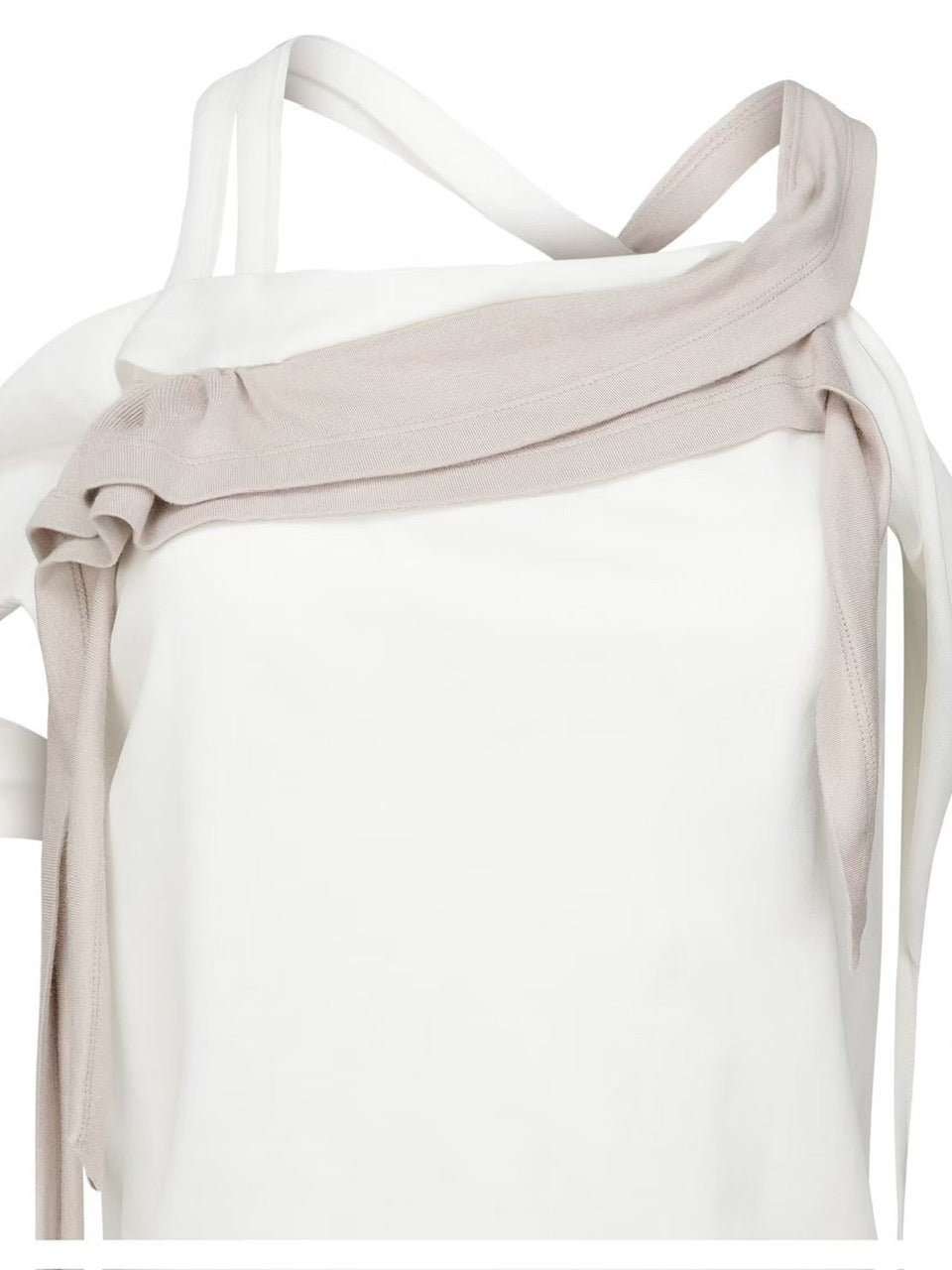 【NACHE】RAWCUT HALTER SLEEVELESS