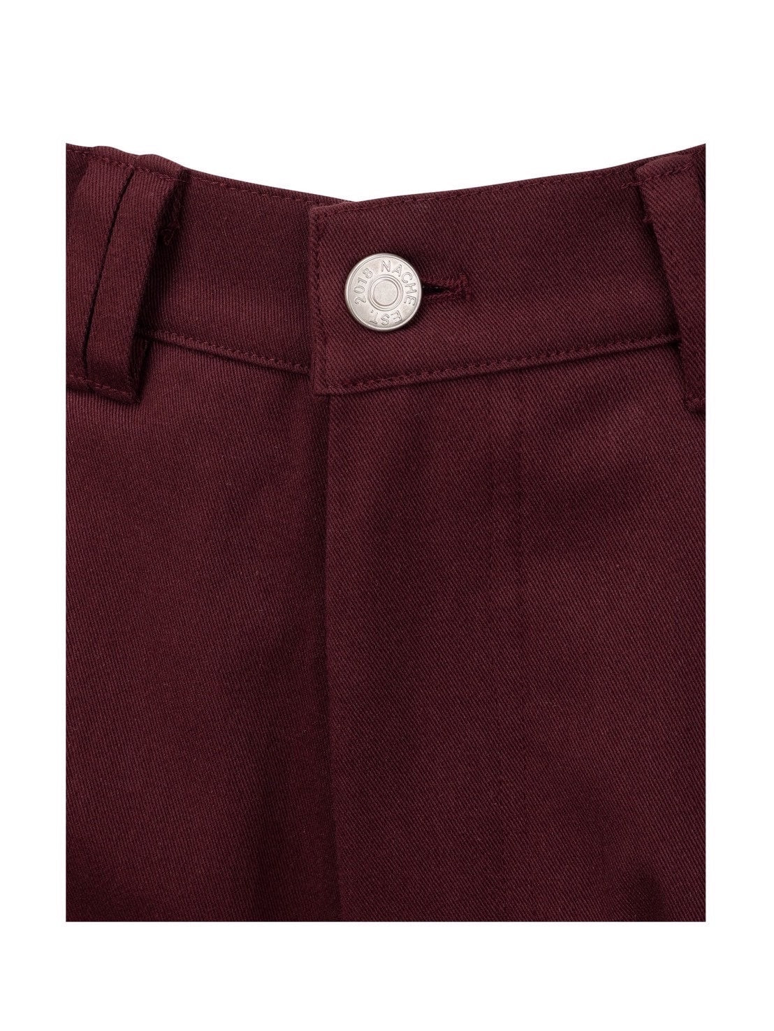 【NACHE】REVERSE COTTON PANTS