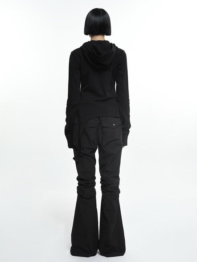【NACHE】EXPOSURE ZIP DETAIL PANTS (UNISEX)