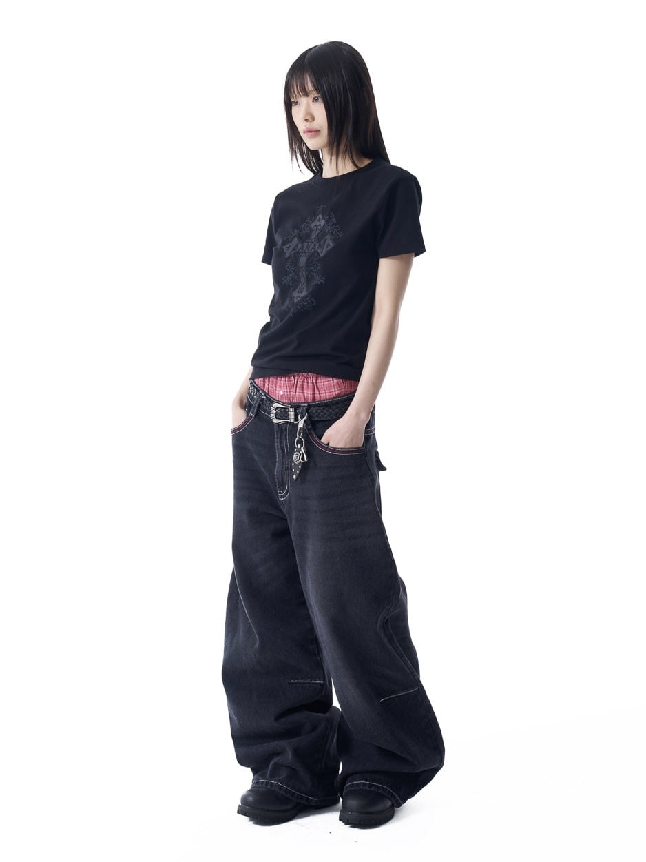 AAKAM】AKM CROS2 Half Top – PRESSING WEB SHOP