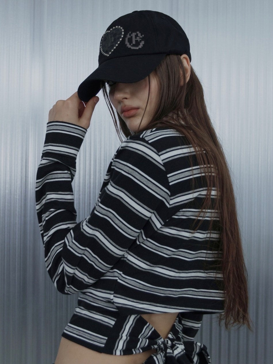 【SETUP‐EXE】LEO APPLIQUE BALL CAP / 【セットアップエグゼ】レオアップリケキャップ