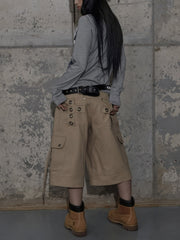 【FANCY CLUB】CROSS POCKET BERMUDA PANTS / 【ファンシークラブ】クロスポケットバミューダパンツ