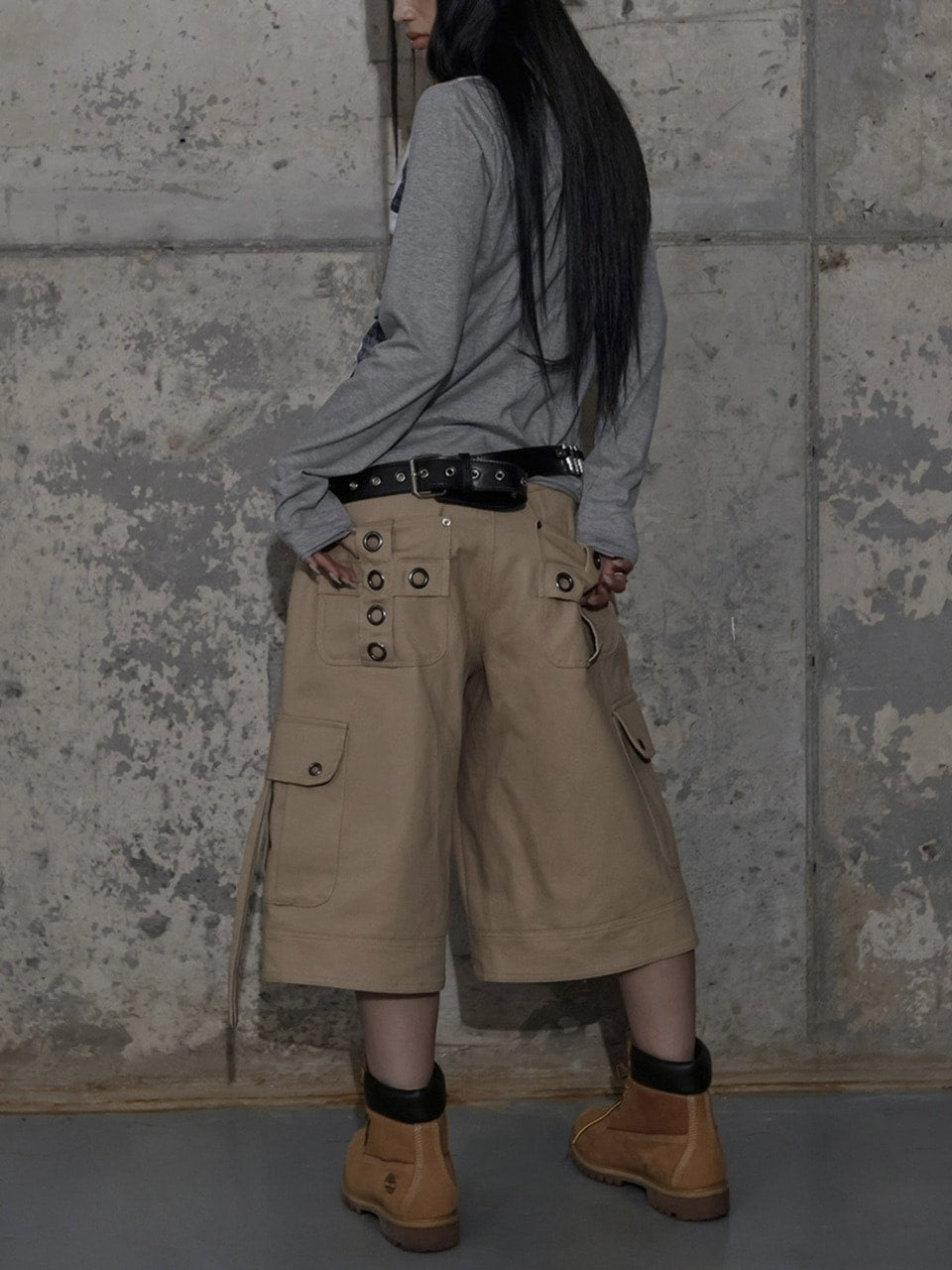 【FANCY CLUB】CROSS POCKET BERMUDA PANTS / 【ファンシークラブ】クロスポケットバミューダパンツ