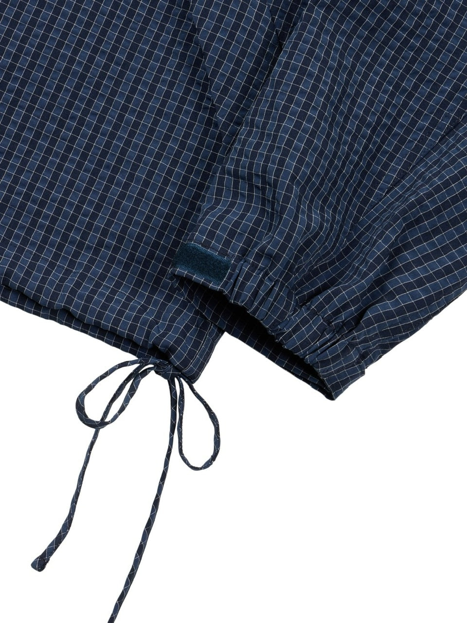 【AAKAM】Check Pattern Hooded Jacket