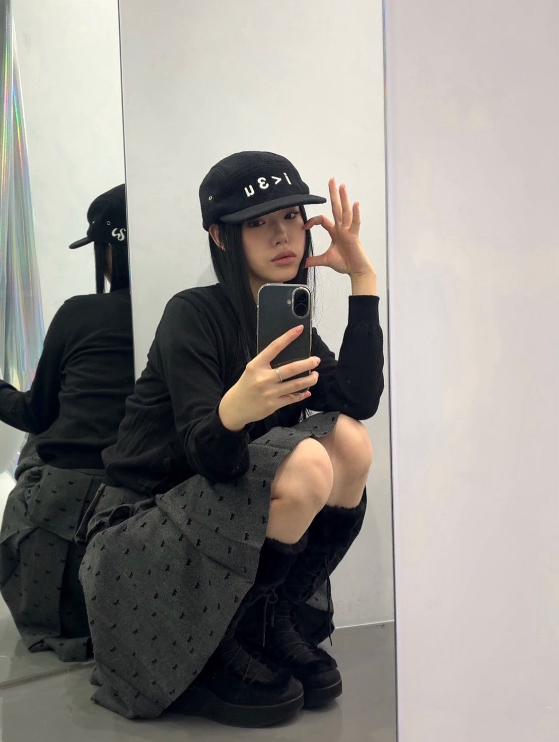 12/21 20:00 再販【Uglyshadow】I < 3 U CAMPCAP