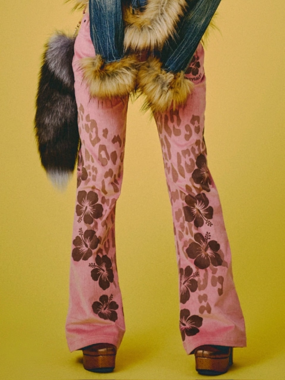 【GALFY】ロゴ的コーデュロイパンツ