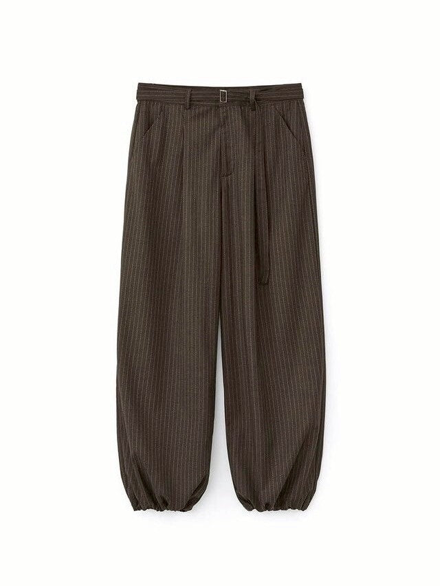 【DNSR】Cinched Stripe Slacks