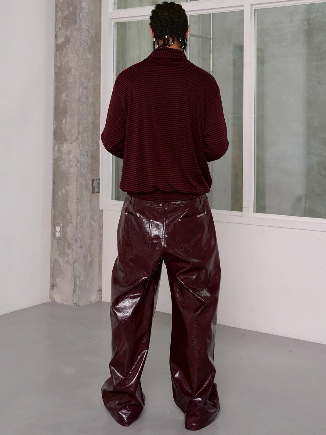 【ESC STUDIO】Patent leather pants