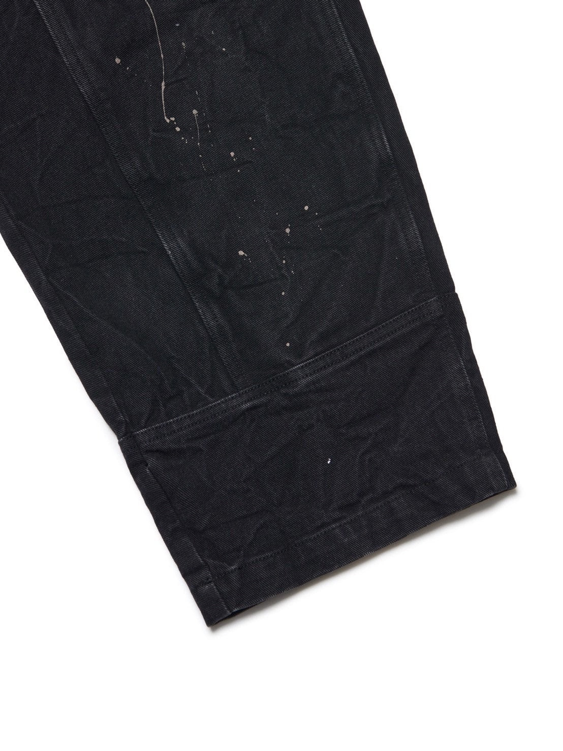 【AAPE X NOMANUAL】AAPE X NOMANUAL PAINTED DOUBLE KNEE DENIM PANTS