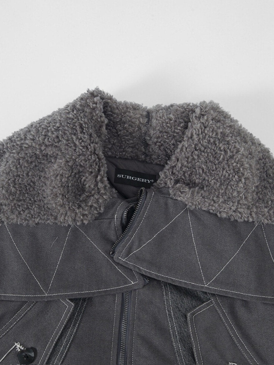 【SURGERY】Surgery Exo-Shell hood denim jacket / 【サージェリー】サージェリー エクソ-シェル フード デニム ジャケット