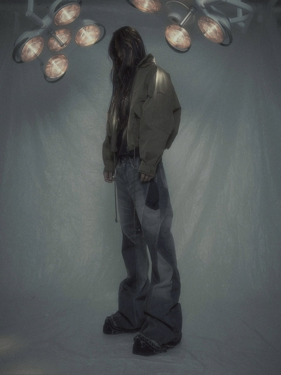 【SURGERY】surgery rebuild denim boot-cut pants / 【サージェリー】サージェリー リビルド デニム ブーツカット パンツ