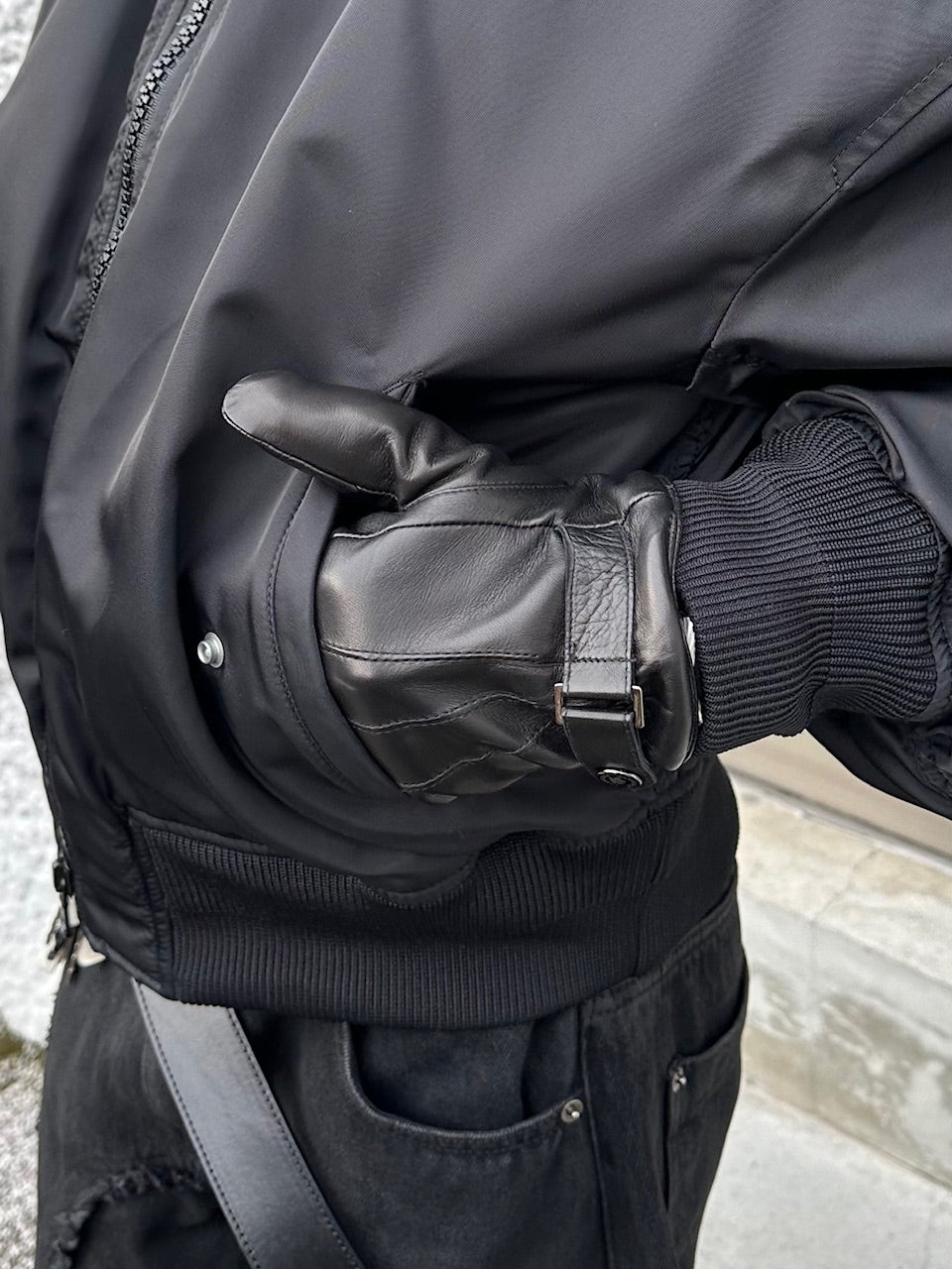 大阪店WEB限定受注制【Chikashitsu +】lambskin classic leather gloves / 【チカシツプラス】ラムスキンクラシックレザーグローブ (2type)