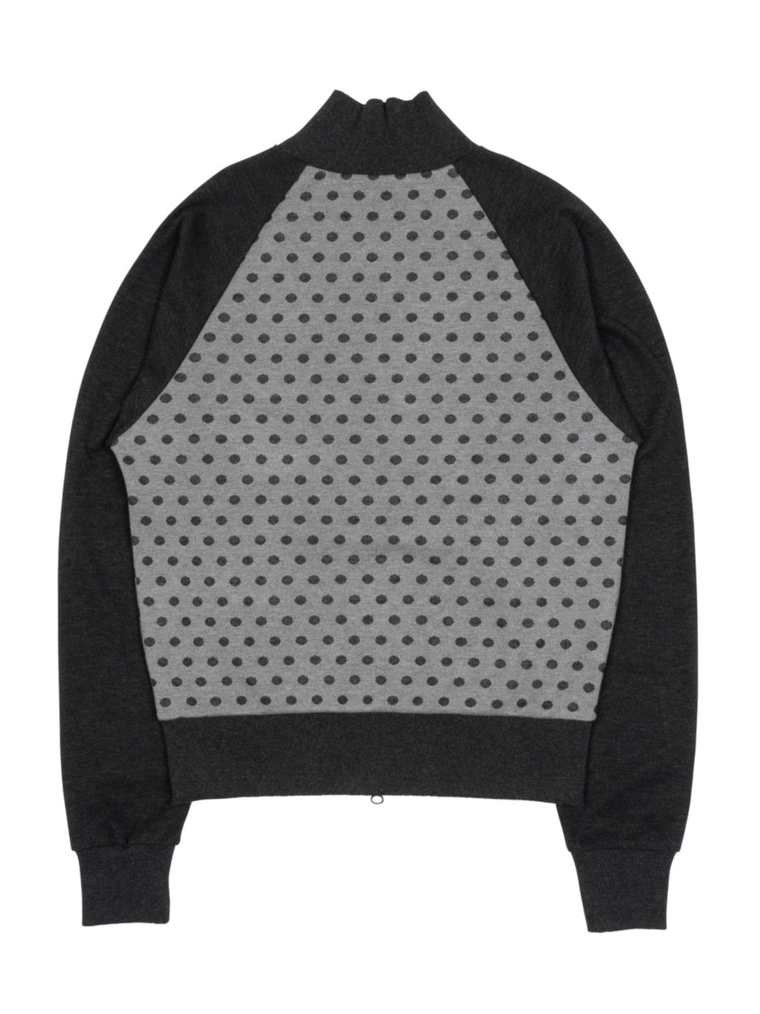 【THECOLDESTMOMENT】TCM dot raglan zip-up