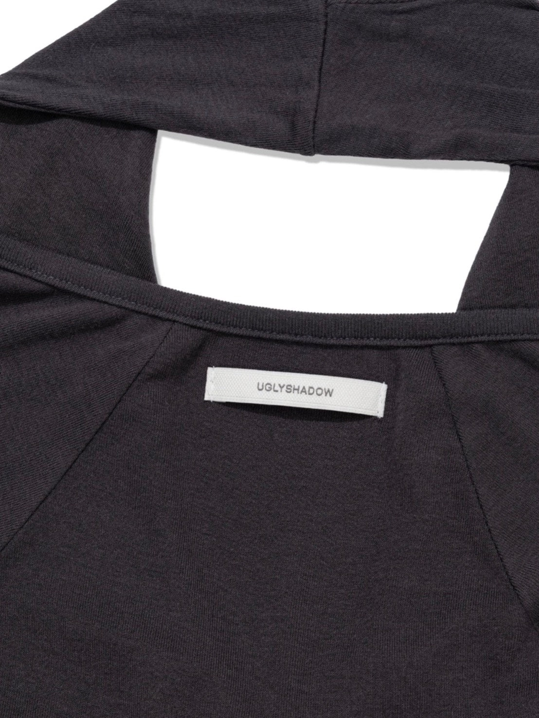 12/21 20:00 発売【Uglyshadow】SCARF FUR FRILL T-SHIRT