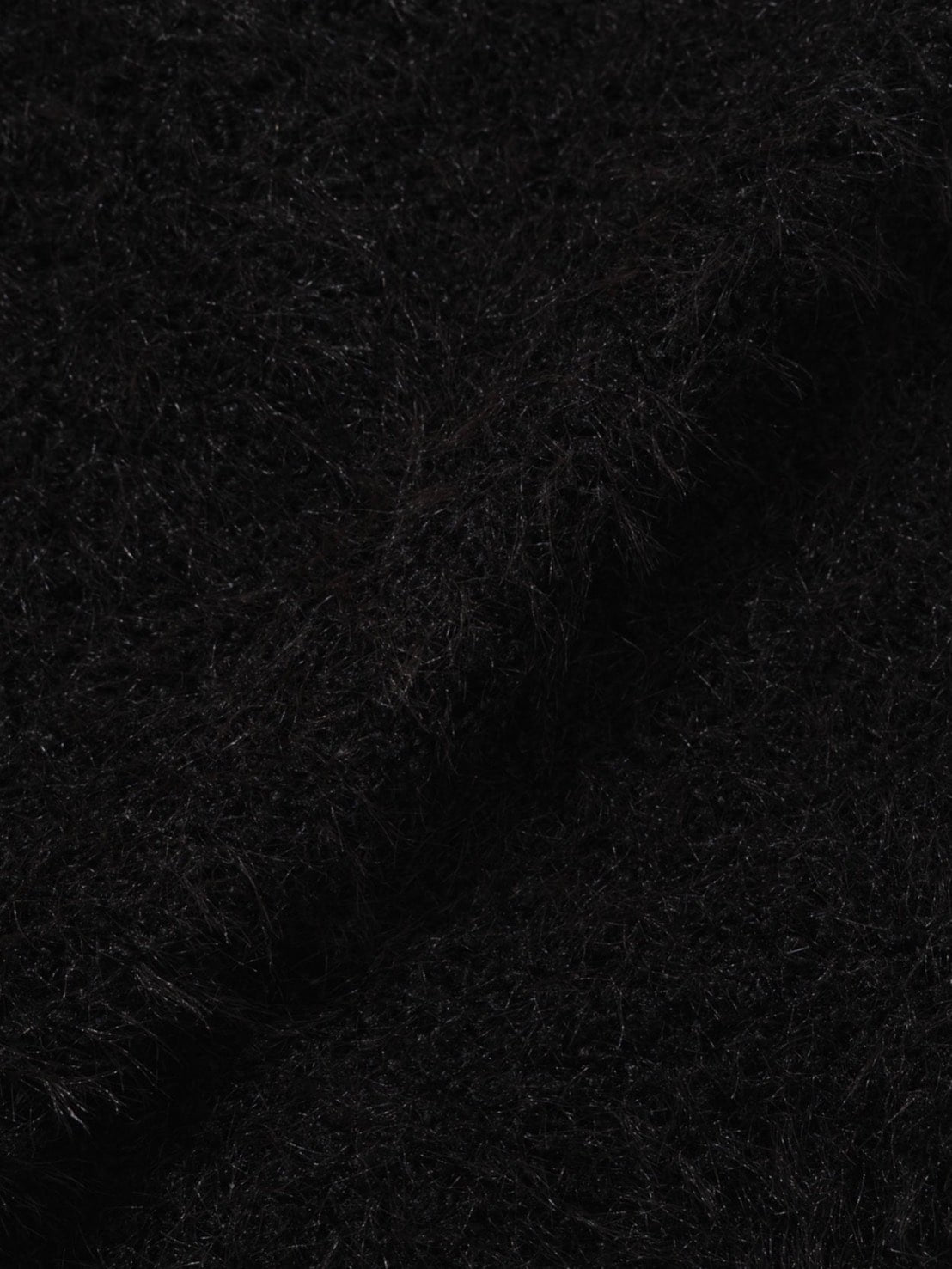 12/21 20:00 発売【Uglyshadow】BOUCLE RUFFLE KNIT CARDIGAN