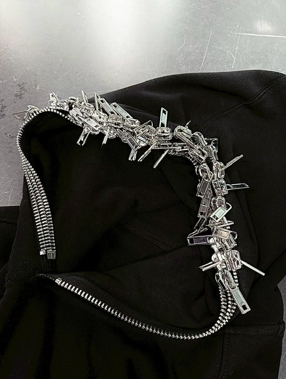 【YIKAI LABORATORY】Luxury zipper hoodie