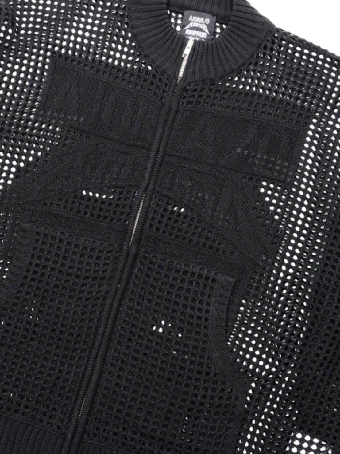 着画、物撮りまだ【AJOBYAJO】Total Logo Drop Needle Zip-Up