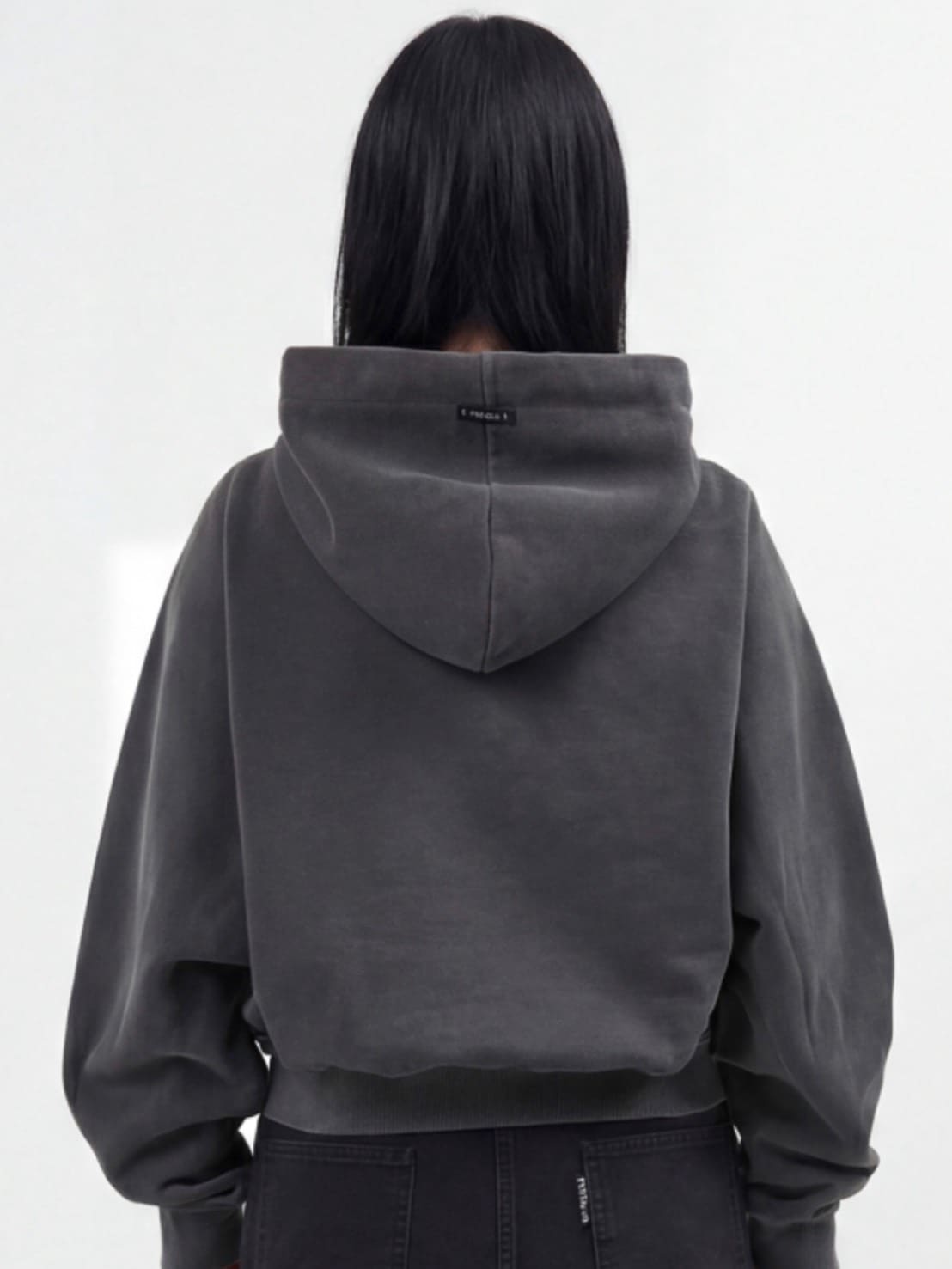 着画、物撮りまだ【AJOBYAJO】Laced Multi-Drawstring Zip-Up Hoodie