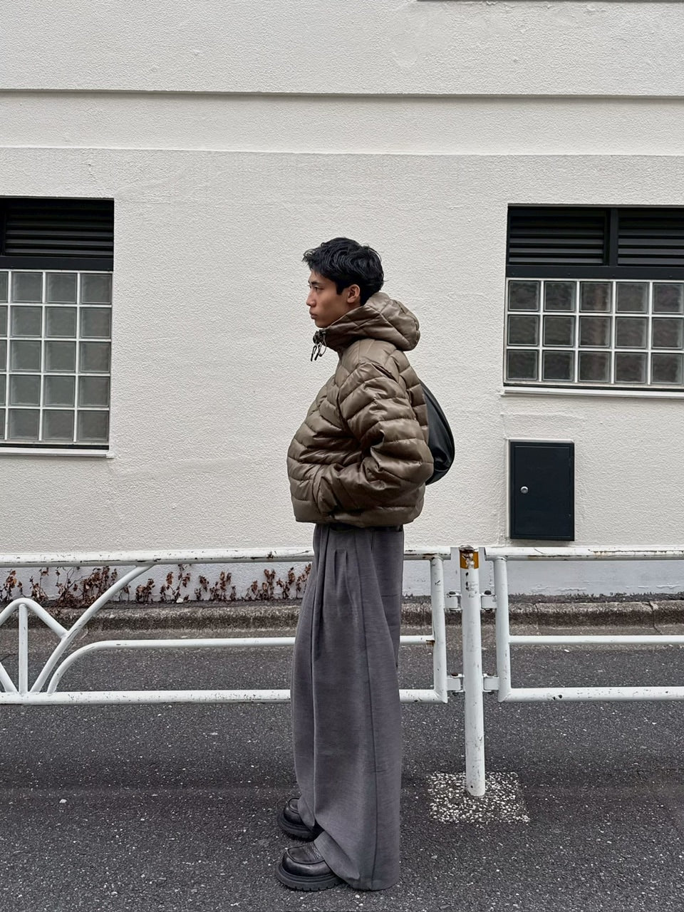 受注制【Chikashitsu +】5 zip puffer jacket / 【チカシツプラス】ファイブジップパファージャケット (4color)