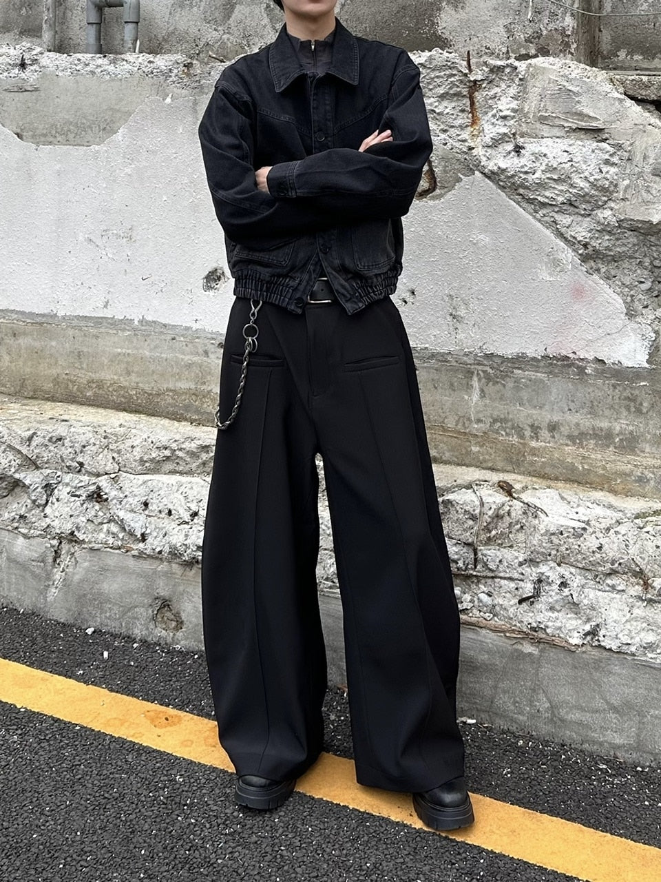 大阪店WEB限定受注制【Chikashitsu＋】washed denim work jacket / 【チカシツプラス】ウォッシュドデニムワークジャケット