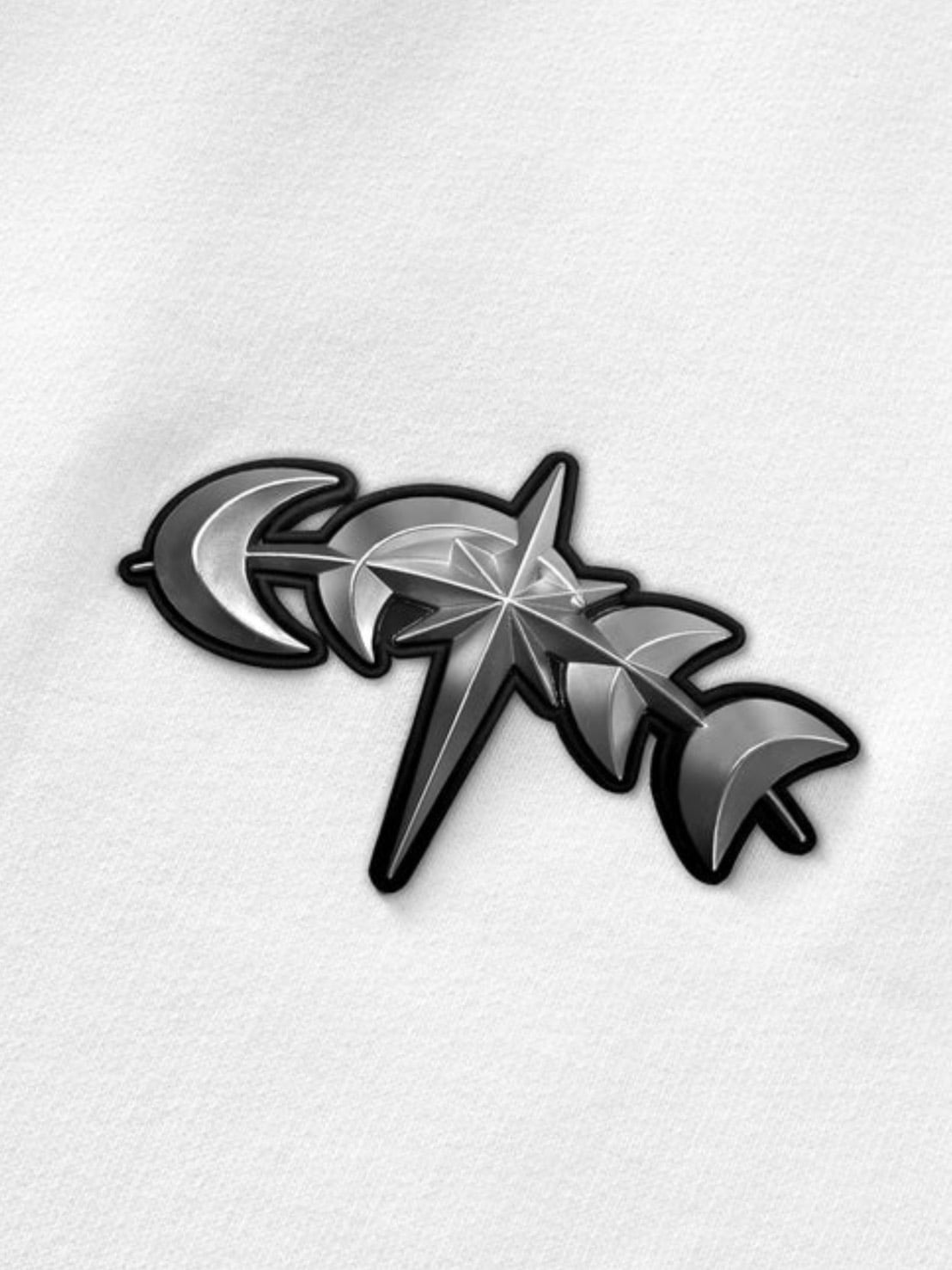 【The Boy Has No Patience】TBHNP LUMINOUS DAWN ASTRAL LOGO FLOCKED PANTS / 【ザボーイハズノーペーシェンス】アストラルロゴスウェットパンツ