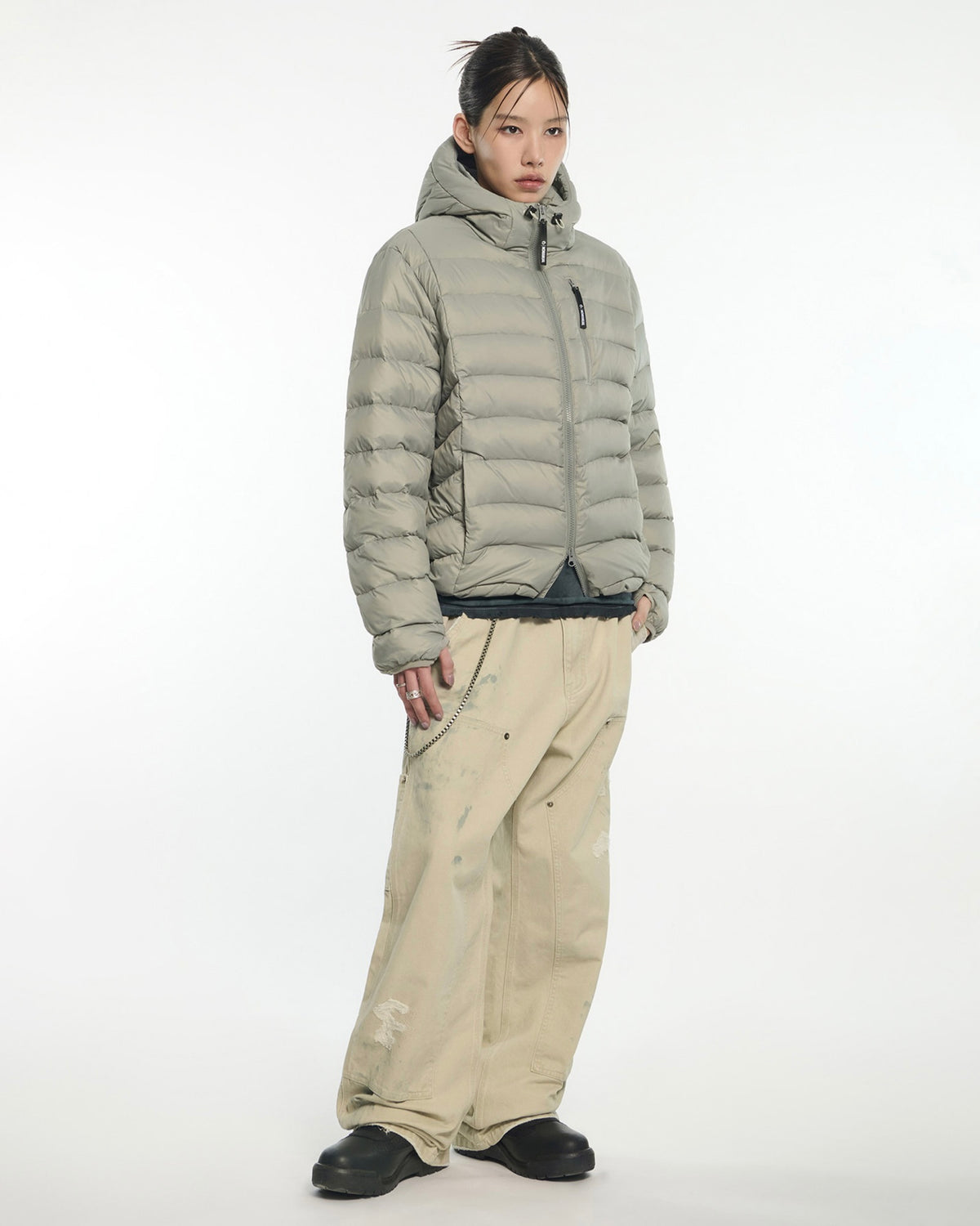 【NOMANUAL】CREST LIGHT DUCK DOWN 261