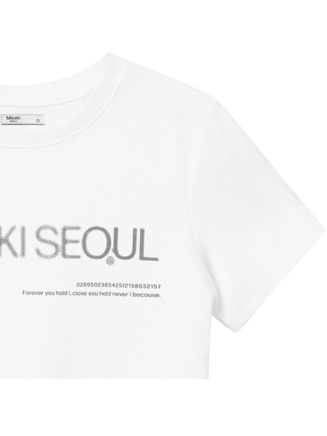 【Miseki seoul】Logo short sleeves