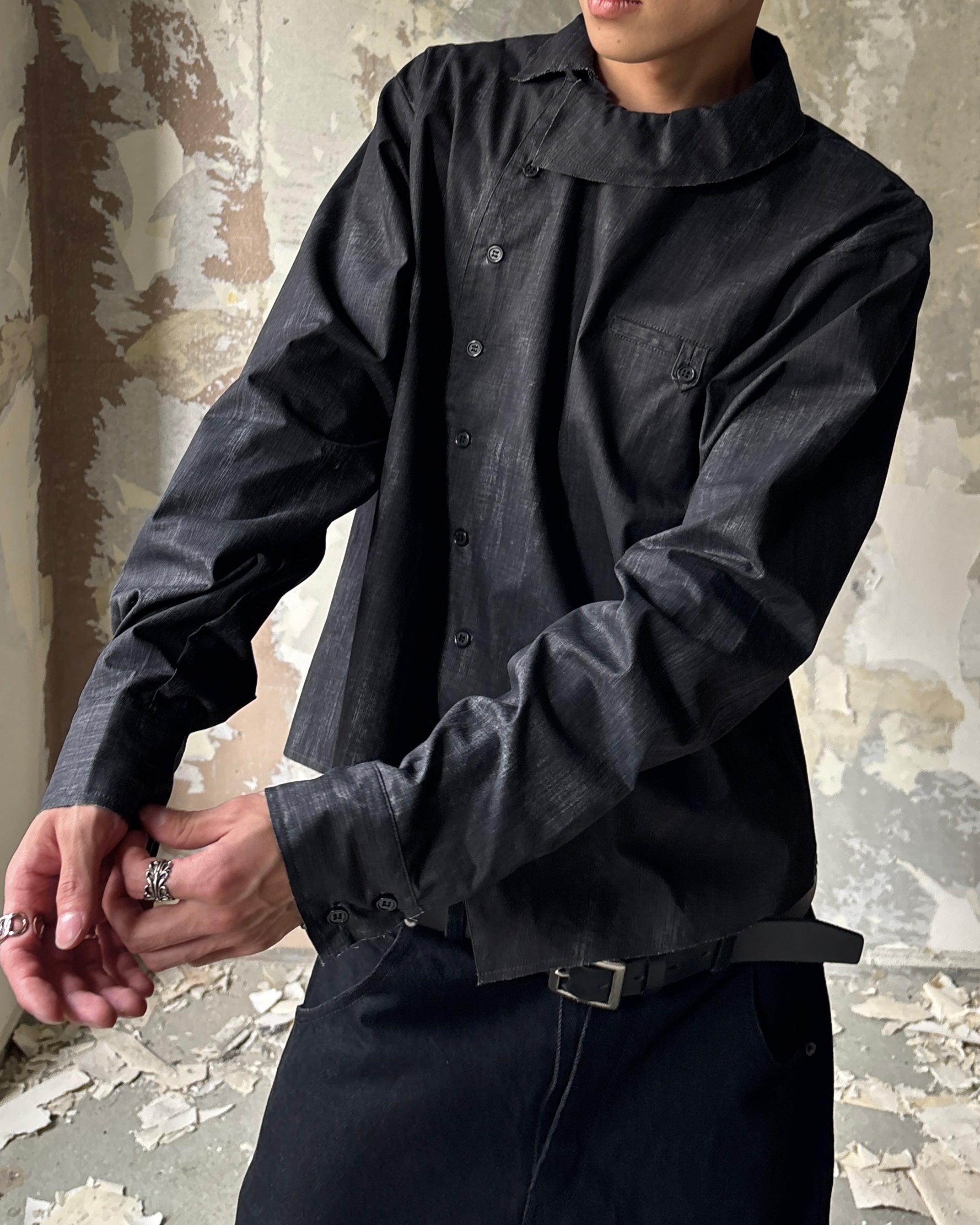 【Lee fi Ne】Offset Fade Shirt