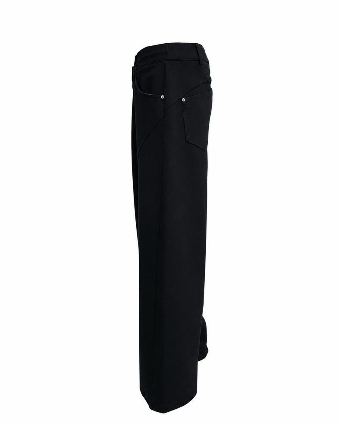 受注制【nmtc+】Curved Seam Wide Sweat Pants (2color)