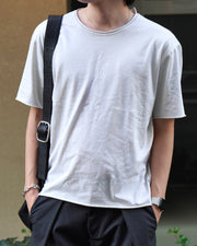東京店WEB限定受注制【Chikashitsu +】cutting pigment tee (3color)